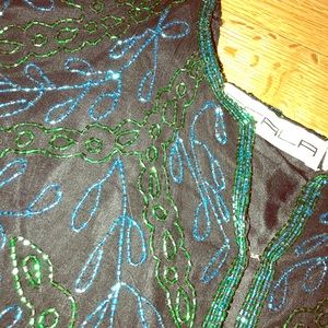 Vintage- 1980’s beaded evening jacket.